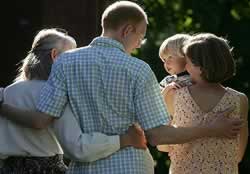 Barrington Leigh family - Edmonton Sun photograph